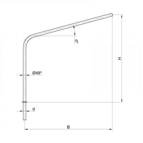 Кронштейн К2-1,0-0,5-0-1
